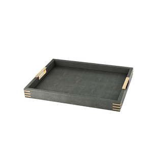 Barker Faux Shagreen Tray