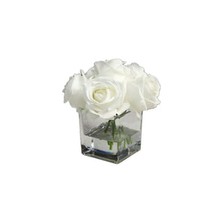Rose Arrangement - Small White