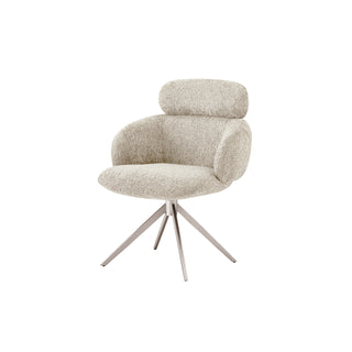 Damian Swivel Dining Chair | Custom Fabrics