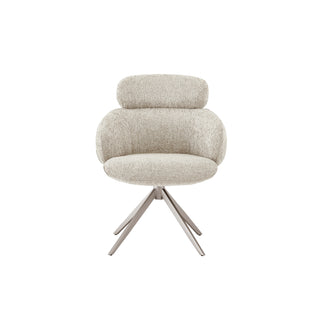 Damian Swivel Dining Chair | Custom Fabrics