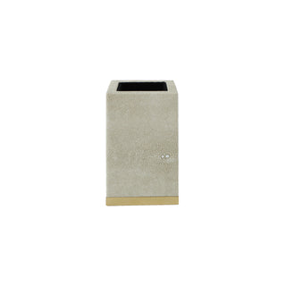 Faux Shagreen Pen Holder