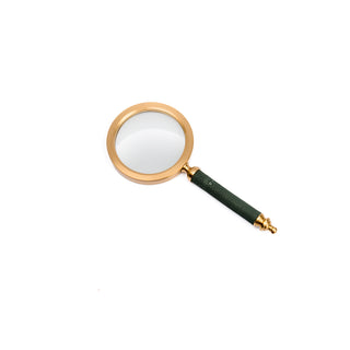Faux Shagreen Magnifying Glass