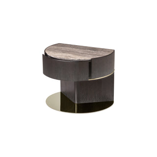 Russell Travertine Bedside Table