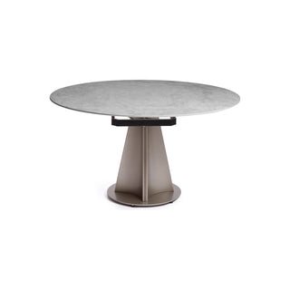 Savoy Round Extendable Dining Table | Custom Table Top