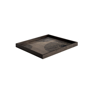 Woodland Square Tray - Black Large
