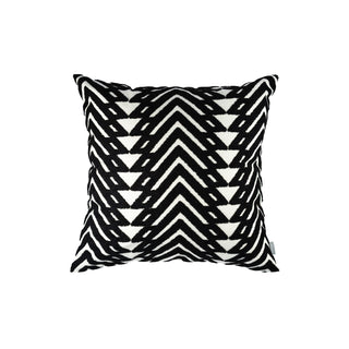 Julia Cushion Cover - Black Large