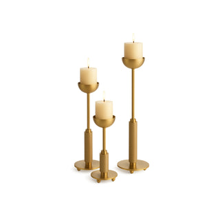 Storm Gold Candle Holder