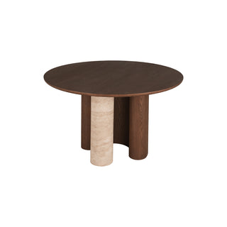 Sylvan Travertine Dining Table