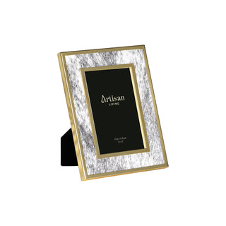 Philip Horsehair Photo Frame - Large