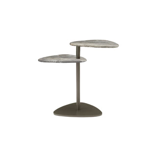 Delta Travertine Side Table