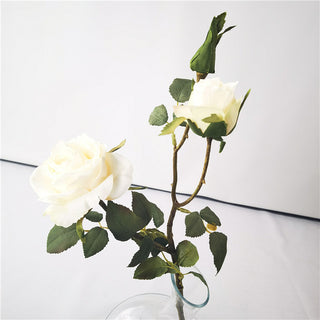 Rose Stem - Pure White