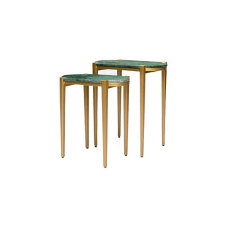 Aurelia Marble Nested Tables