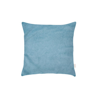Aqua Velvet Cushion Cover - Large