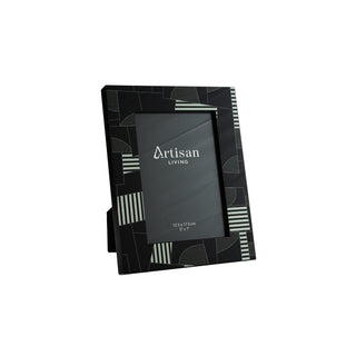 Gilbert Lacquer Photo Frame - Black Large