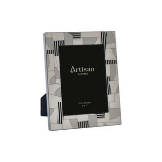 Gilbert Lacquer Photo Frame - Grey Large