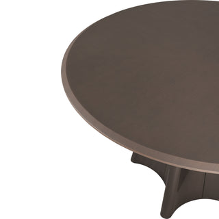 Ripple Round Dining Table - Grey Wood