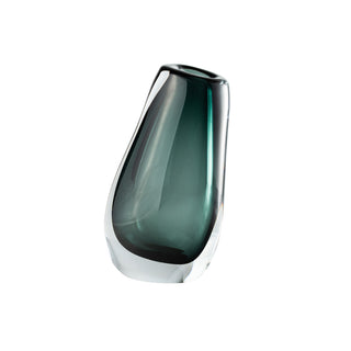 Emerald Glass Vase - Large