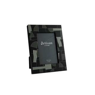 Gilbert Lacquer Photo Frame - Black Small