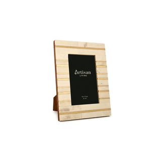 Dana Brass Stripe Photo Frame
