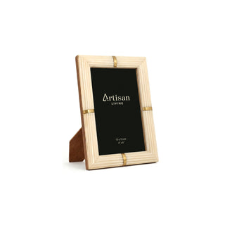 Dana Brass Cross Photo Frame