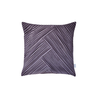 Rory Pleated Velvet Cushion Cover - Lavender