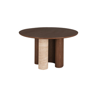 Sylvan Travertine Dining Table