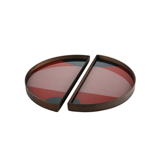 Ruby Mini Tray Set of 2